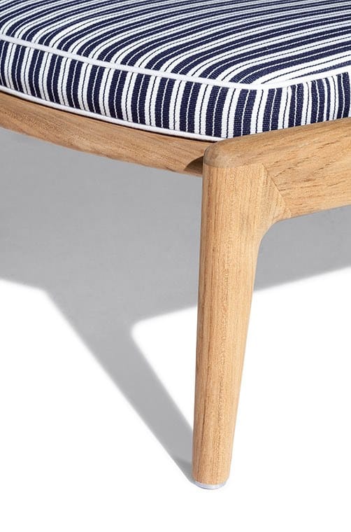 Садовая кровать с откидной спинкой из тикового дерева с колесами Poltrona Frau Boundless Living Outdoor Collections ARCH-00141946 - Вид №12