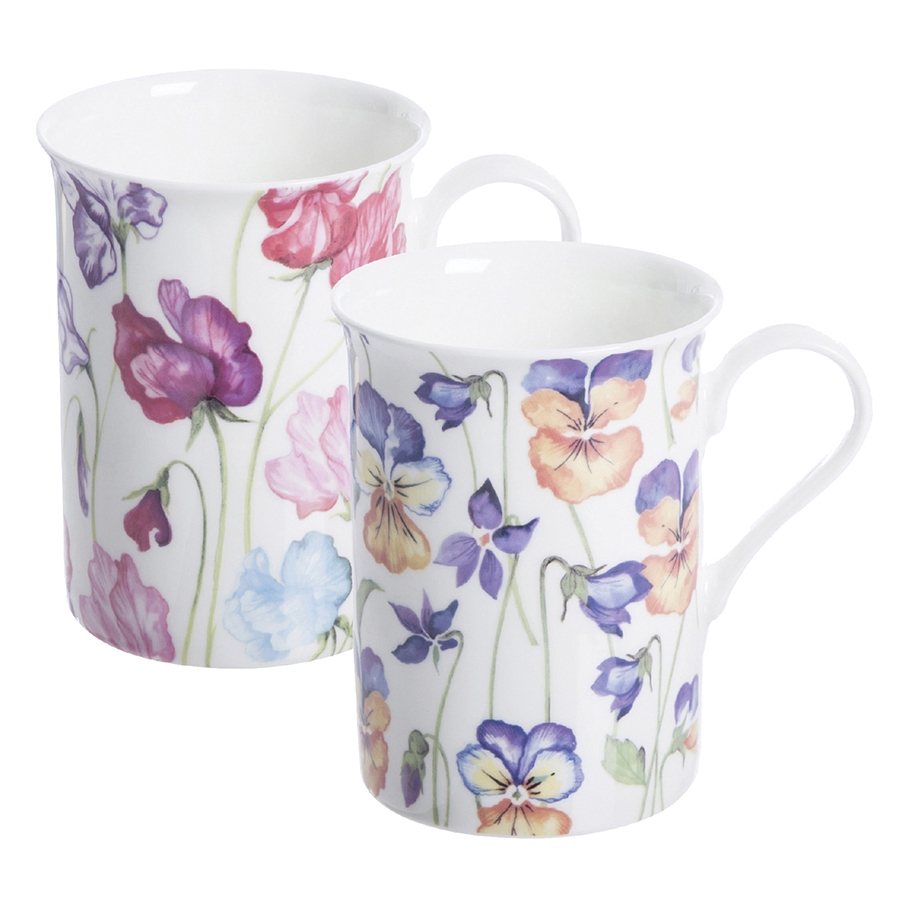 P_0043.012 Кружка viola & sweetpea 310 мл Price&Kensington 