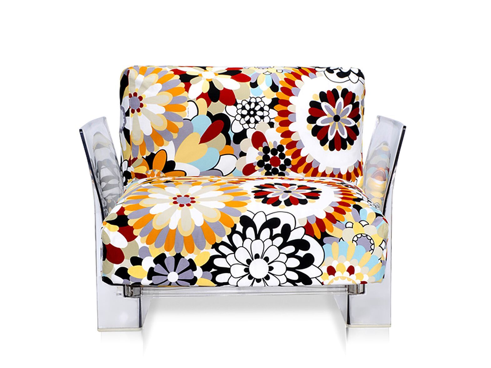 Съемное кресло из хлопка с подлокотниками Kartell POP MISSONI ARCH-00060292 - Вид №17