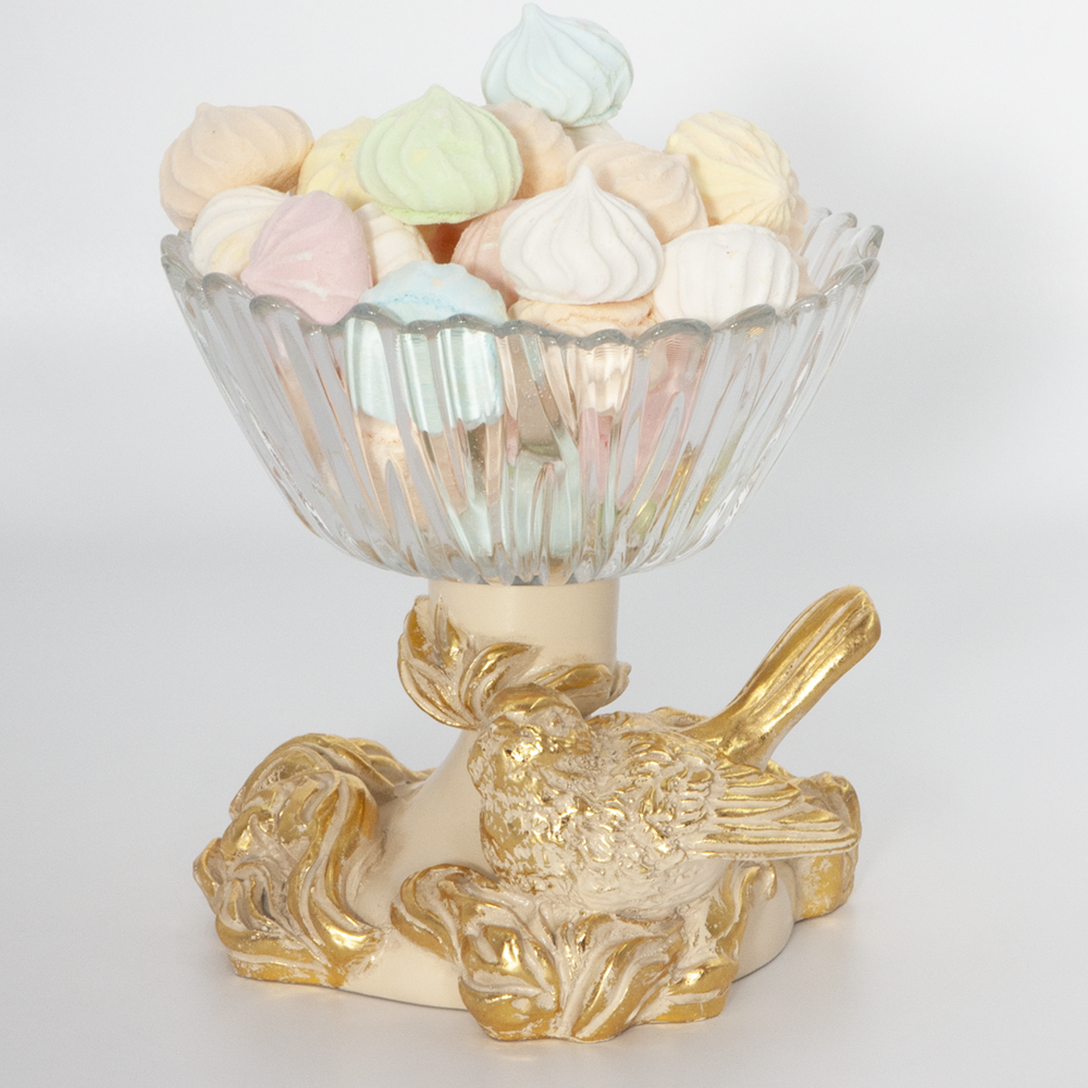 52087 Фруктовница-конфетница Белла Айвори BOGACHO 4627179654658 - Вид №3