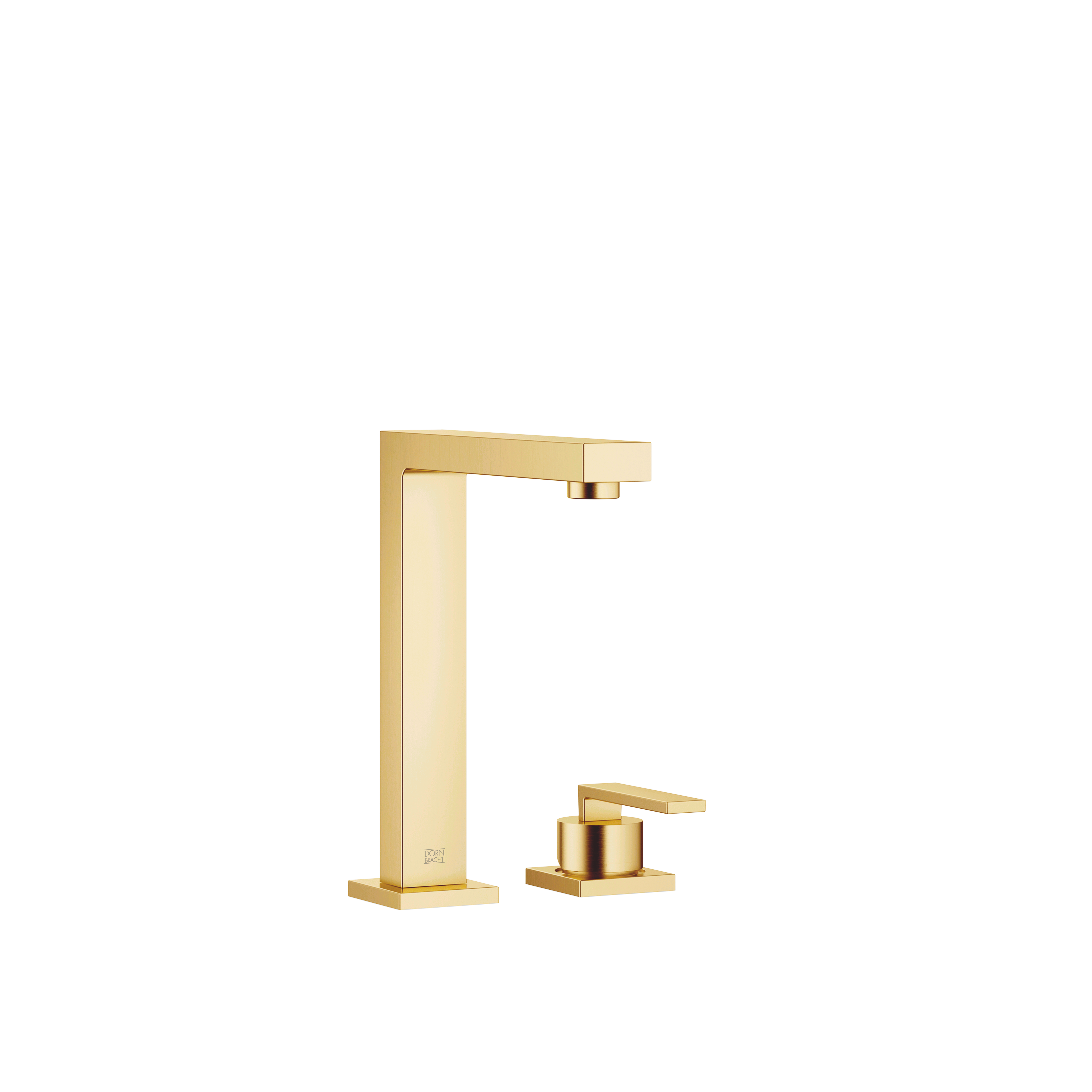 LOT BAR TAP Смеситель на два отверстия с отдельными розетками – матовая дюрабрасс (золото 23 карата) DornBracht 32805680-28