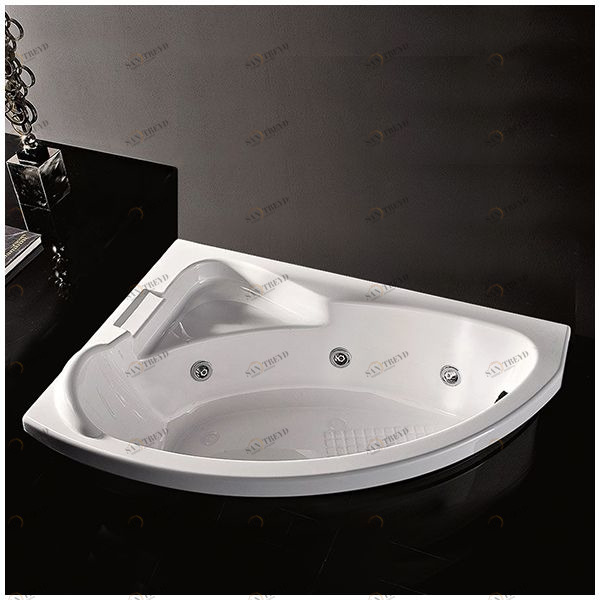 Ванна Gruppo tressee Syria V6557-SX белая с гидромассажем угловая встроенная левая Gruppo Treesse STDV6557SX