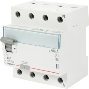 УЗО Legrand TX3 3P N 40 A 30 мА 10 кА AC 403009 10307364 STLM-2106403