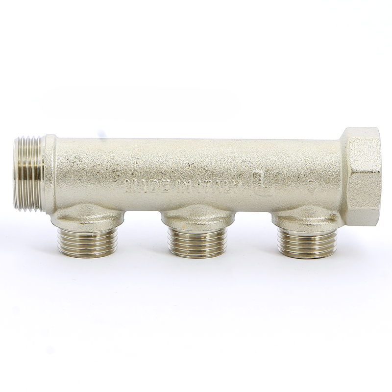 Коллектор НВ 3/4" никелированный ITAP 3 выхода 1/2"Н 38мм 455343 - Вид №1