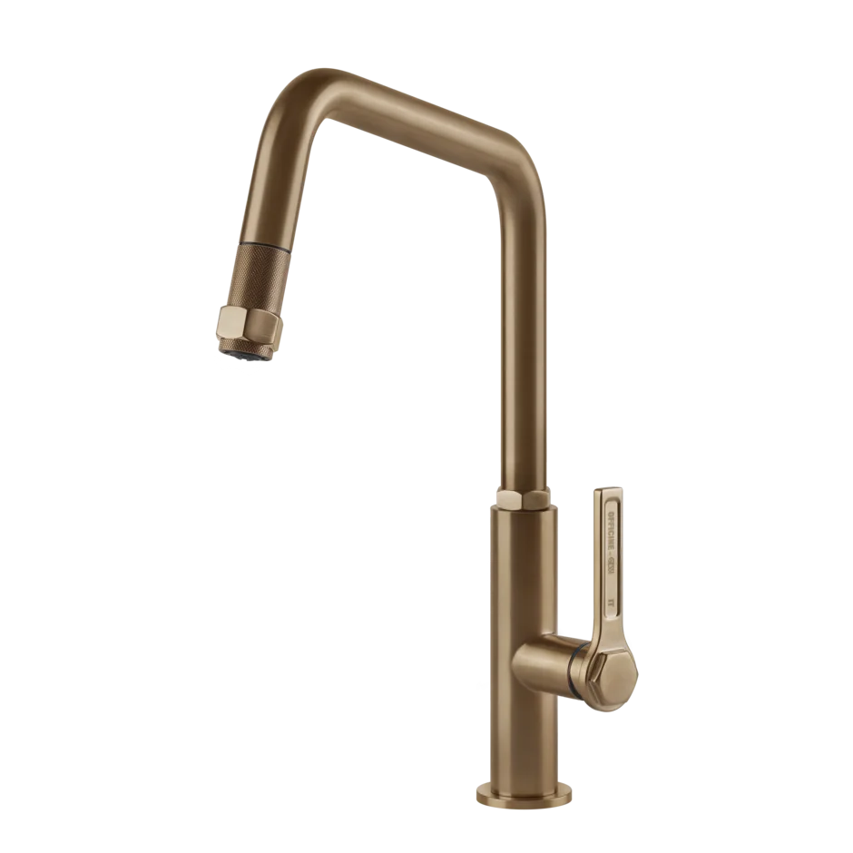 Смеситель для раковины 60053 726 Gessi Officine gessi ТЕПЛАЯ БРОНЗА BR. PVD 60053726
