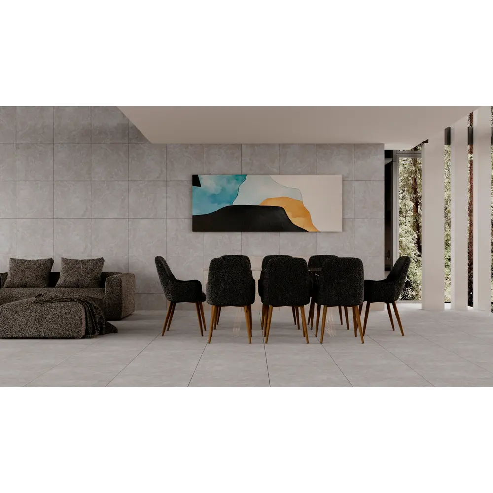 Глазурованный керамогранит S1 Е-1006 60x60 см 1.8 м² матовый цвет светло-бежевый 89337655 STLM-2027744 Santreyd - Вид №2