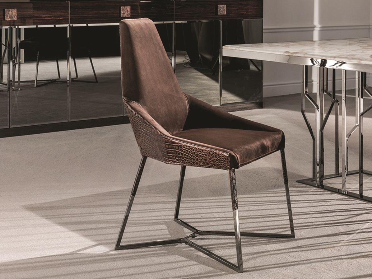 Кожаный мягкий стул Longhi Loveluxe ARCH-00136559