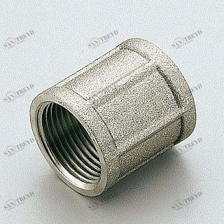 Муфта  3/4"x3/4" никель TIEMME 1500150