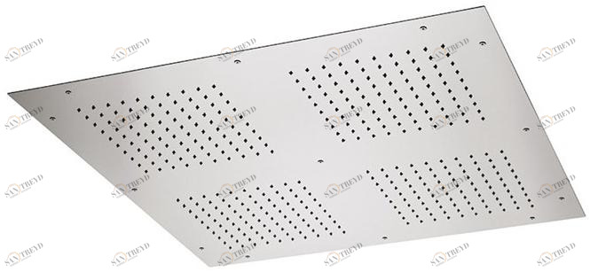 newform Встроенная стальная лейка для душа Soffioni 70015