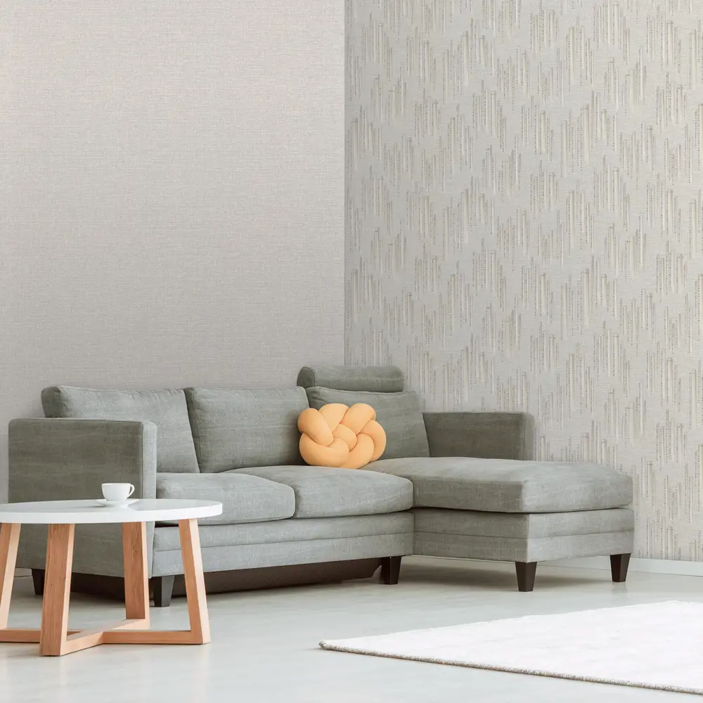 Обои флизелиновые Euro Decor Level серые 1.06 м ED7197-11Э 86549300 STLM-2189604 - Вид №3
