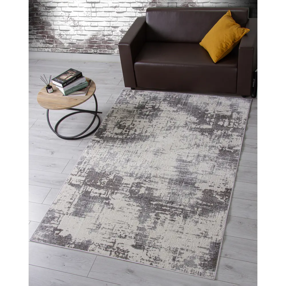 Ковер Merinos Nensi 60x110 см полипропилен L060 цвет серый 89446015 STLM-2126463  - Вид №4