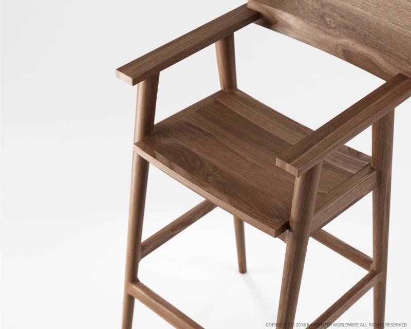 509_1041 Барный стул Arm Karpenter  - Вид №3