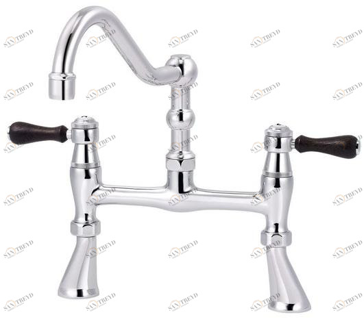 rvb Однорычажный смеситель для кухни с двумя отверстиями 1935 wood 1936.11.18-cc