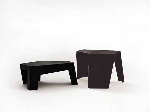 Пластиковый штабелируемый журнальный столик Quinze & Milan MAZE SIDE TABLE ARCH-00064269 - Вид №7