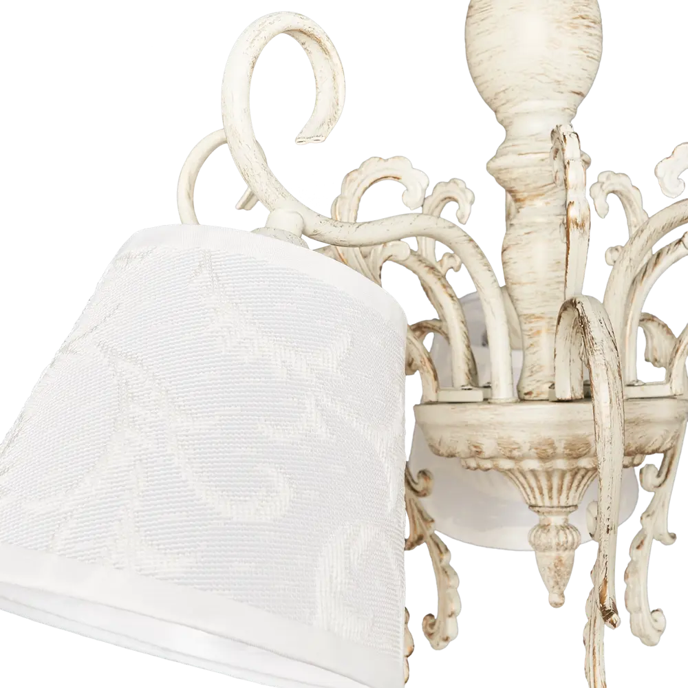 Люстра «Limoges» L1070-5 5хЕ14х40 Вт цвет бежевый LAMPLANDIA STLM-2042089 - Вид №5