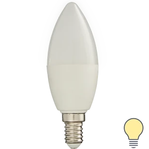 Лампа умная светодиодная Wi-Fi Osram Smart Plus E14 220-240 В 5 Вт свеча матовая 470 лм теплый белый свет 89143908 STLM-2058493