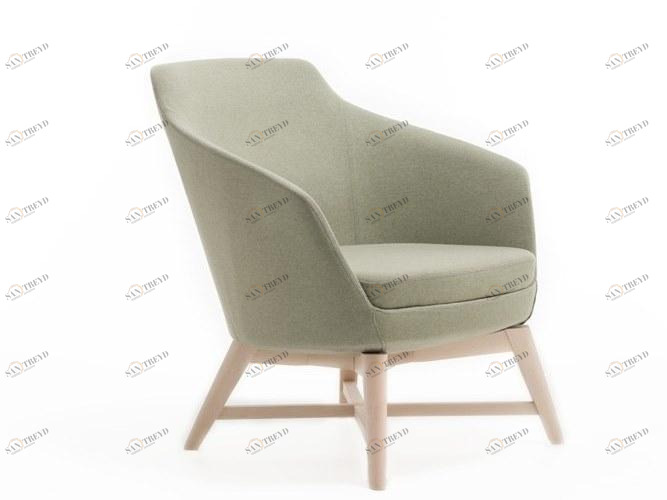 Albaplus Кресло на четырех ножках из бука Folha 2018/080/ita