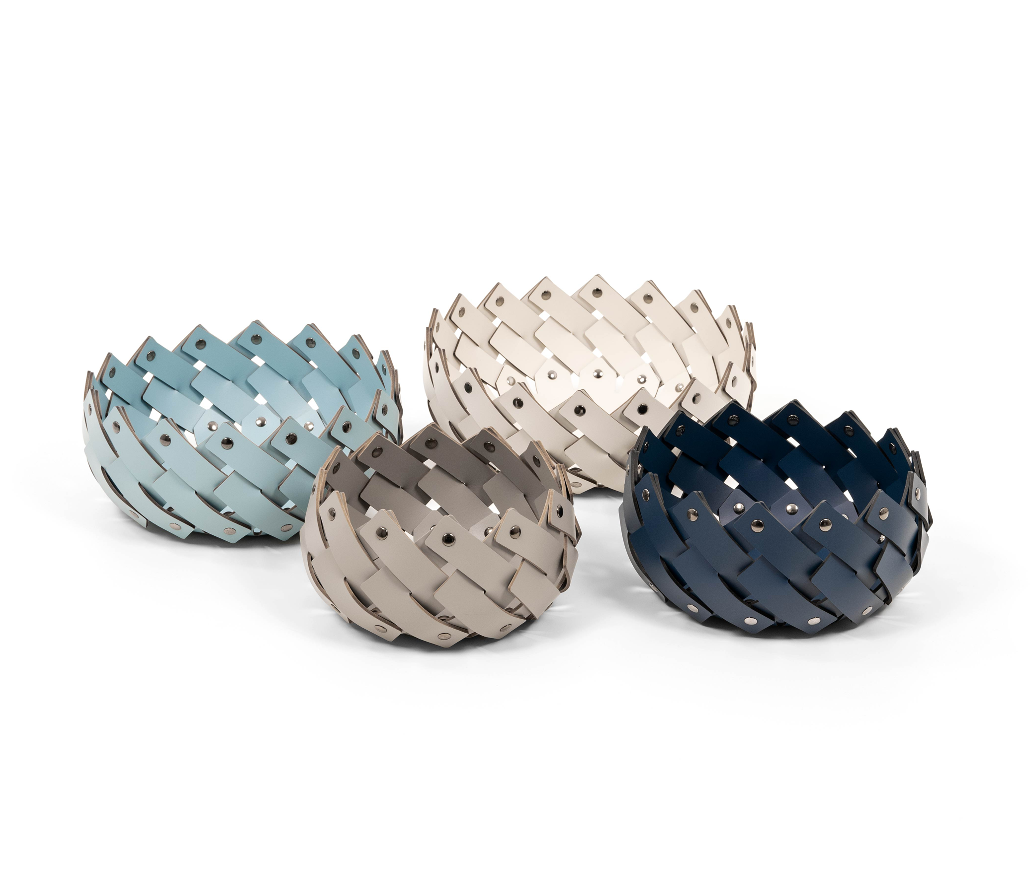 Пустой карман Almeria - Ø20XH13см / регенерированная кожа_белый Pinetti 00.1234.082.000 - Вид №3