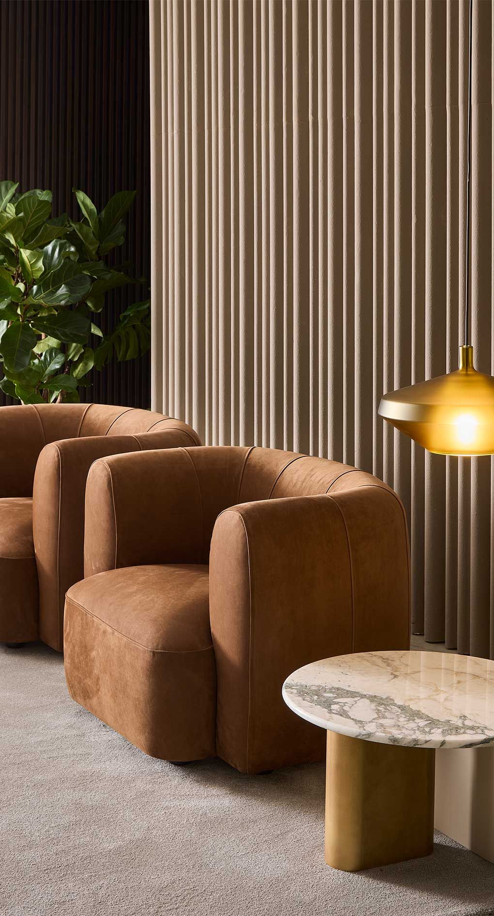 Тканевое кресло с подлокотниками Marelli Milo ARCH-00102276 - Вид №5