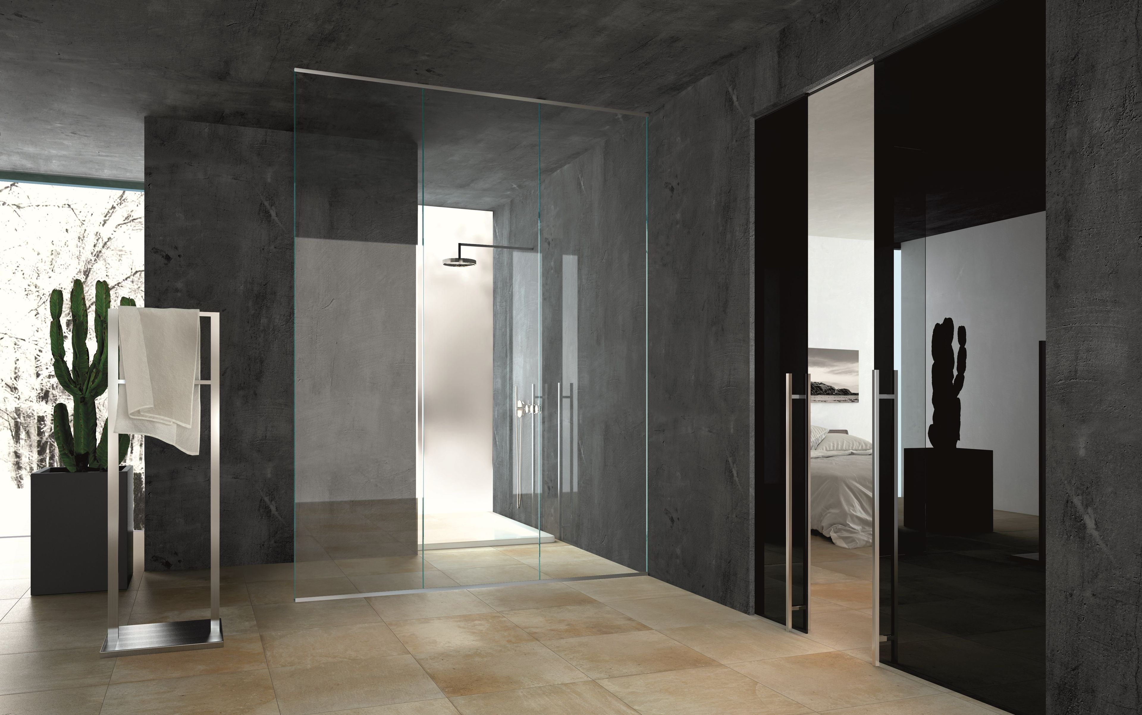 Раздвижные стеклянные двери HenryGlass VITRA ARCH-00059552 - Вид №2