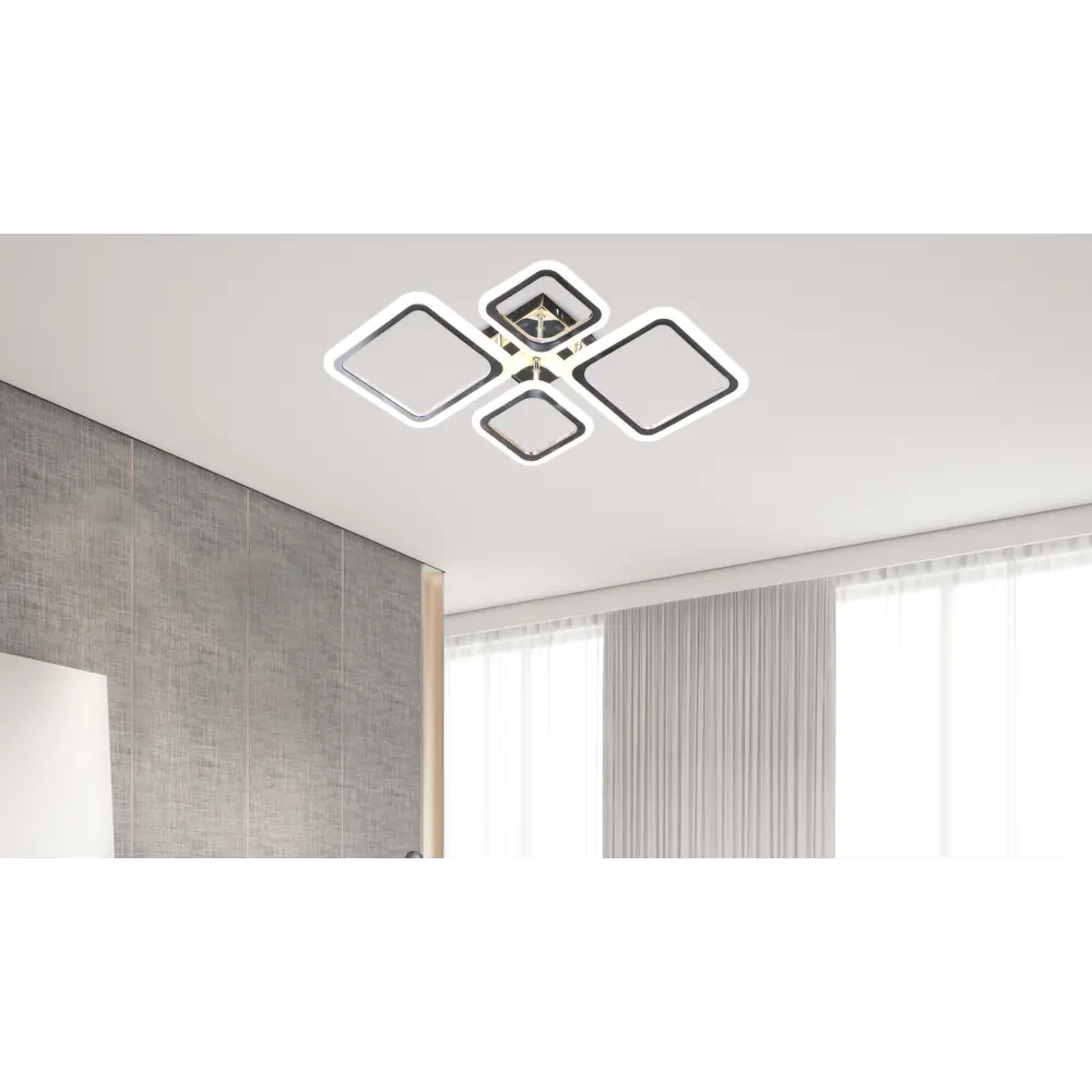 Светодиодная люстра Escada Chrome с пультом управления и регулировкой света 88294281 STLM-0077399 - Вид №12
