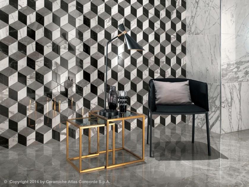 Atlas Concorde Белая плитка для стен с эффектом мрамора Marvel pro sun-id-1511114 - Вид №9