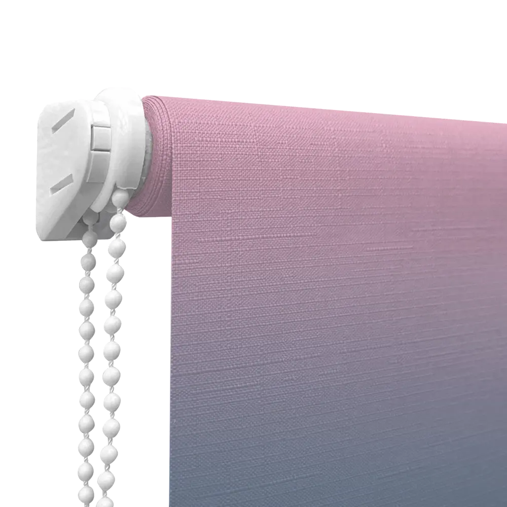 Штора рулонная Градиент 120x170 см цвет сине-розовый 87030838 STLM-2031707 DOMLEGRAND - Вид №1