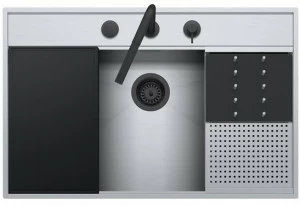 1lfx91nk Встроенная раковина под столешницу овальная Barazza Flexi