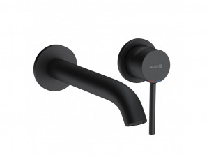 382453976 настенный смеситель для умывальника KLUDI BOZZ матовый черный