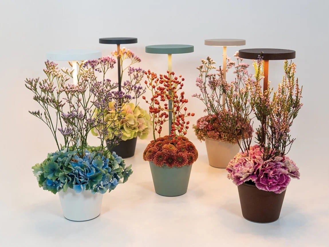 Алюминиевая аккумуляторная батарея настольная лампа Zafferano Poldina ARCH-00059520