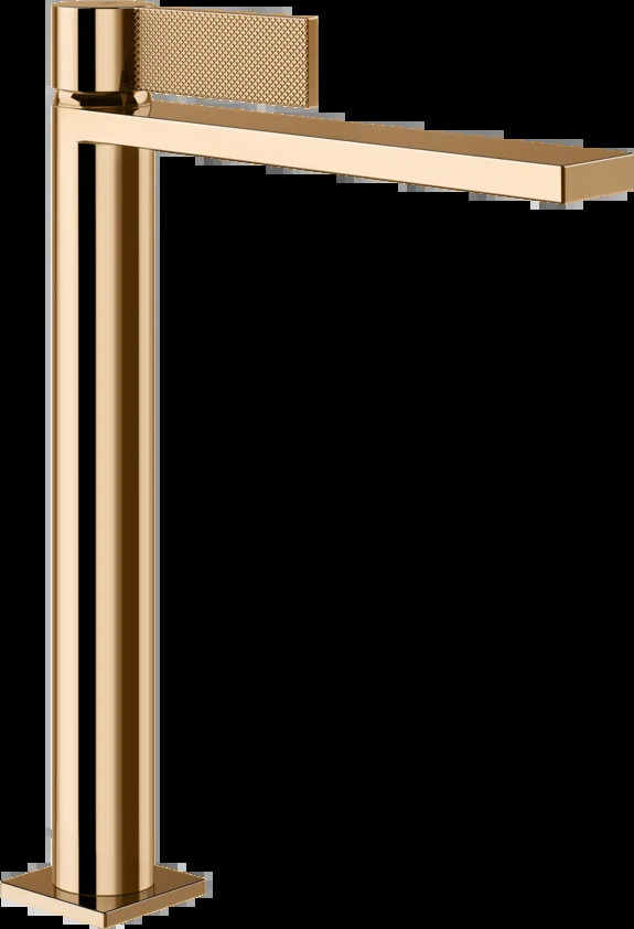 Смеситель для умывальника 73653 735 Gessi Inverso ТЕПЛАЯ БРОНЗА PVD