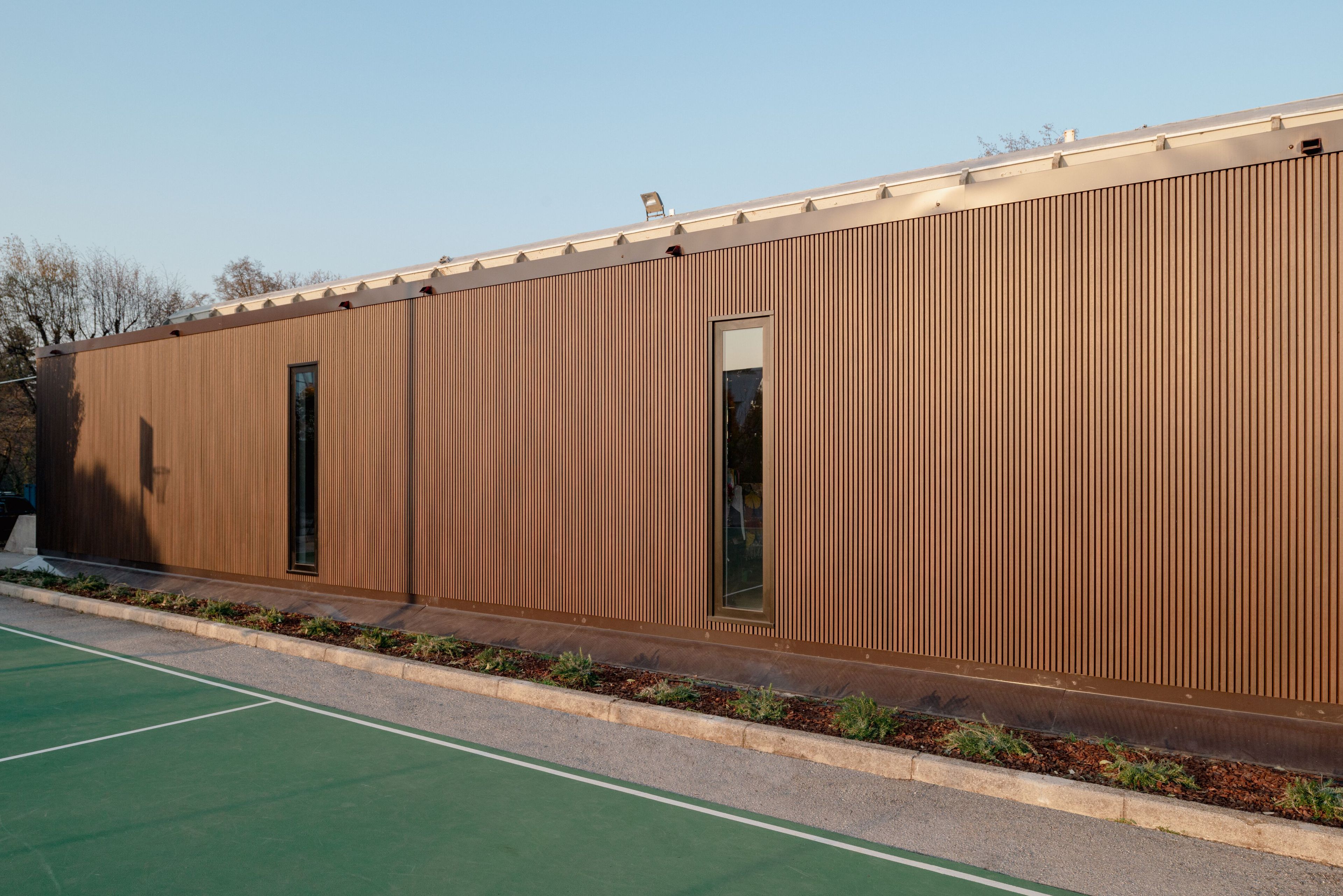 Деревянный настил с реакцией на огонь класса B Déco Outdoor ARCH-00064866 - Вид №5