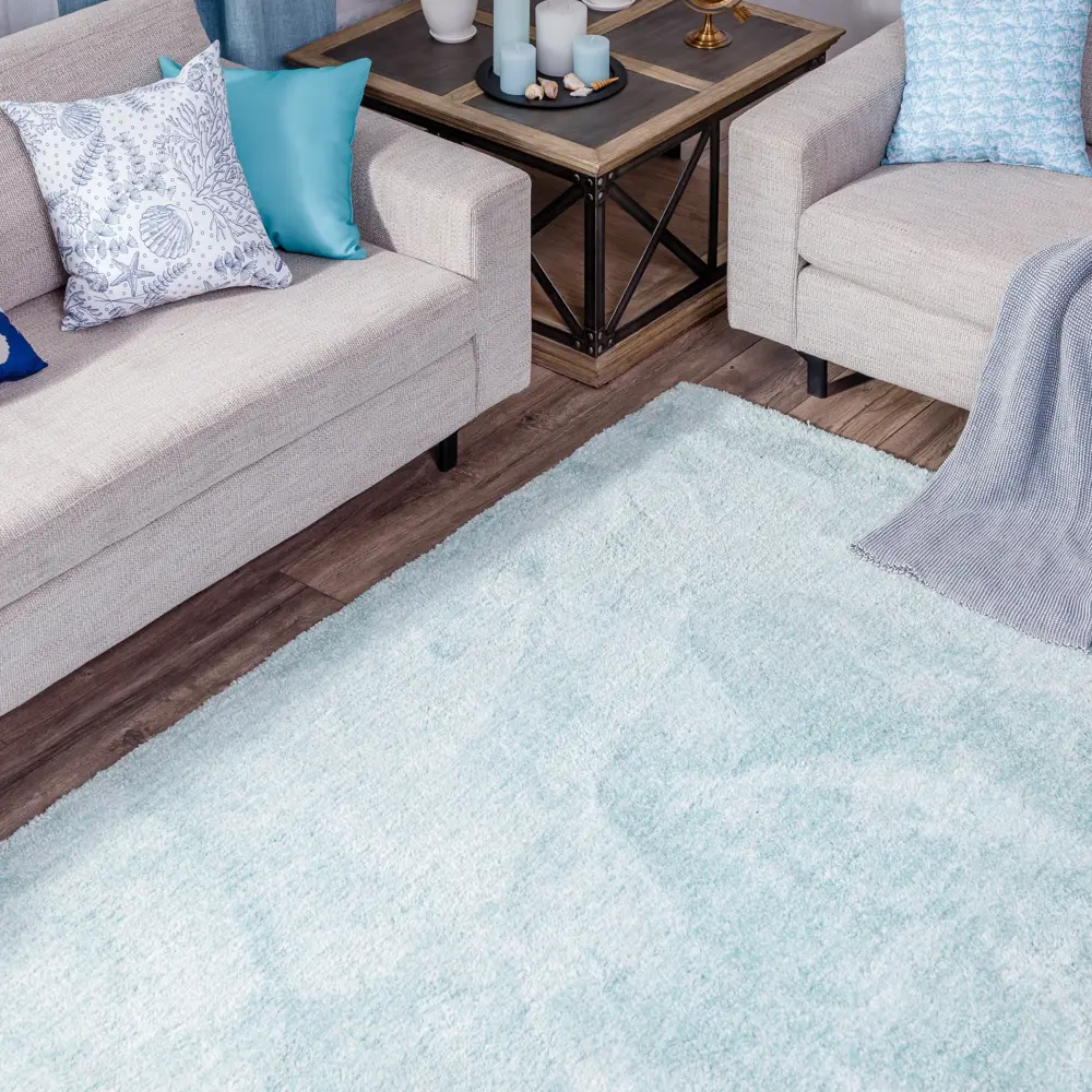 Ковер полиэстер Amigo Лавсан 160x230 см цвет синий STLM-2014092