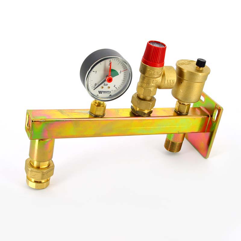 Консоль для расширительного бака с группой безопасности котла GAG/MR стальная WATTS Ind 3/4" 3бар 50кВт 10017885 - Вид №1