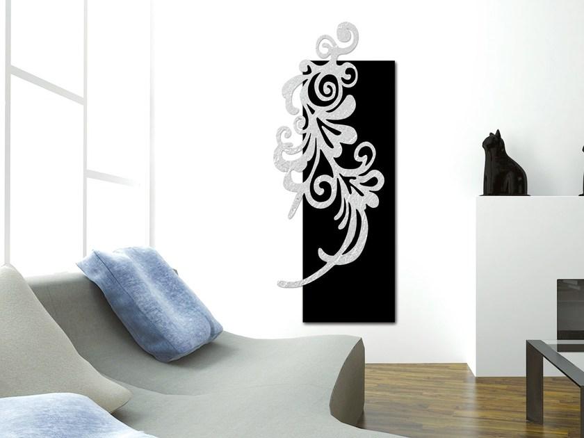 Termo Design Алюминиевый радиатор / декоративный радиатор Doppia piastra - foglia argento Dp 00500 - Вид №1