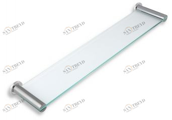 Полка стеклянная Novaservis Metalia 2 6240.0 хром 62400