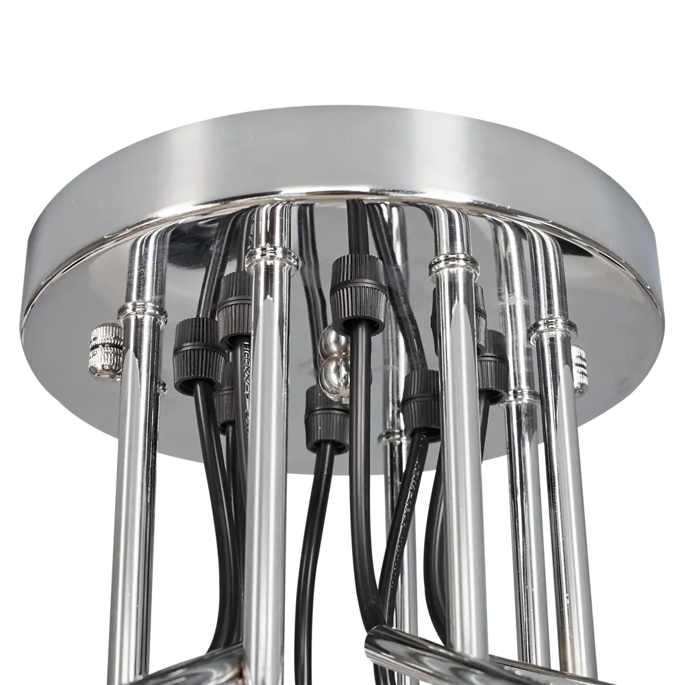 Люстра потолочная «Mekka» 1257/8C, 8хE27х40 Вт, цвет хром 81966668 STLM-2204117 JLIGHT  - Вид №4