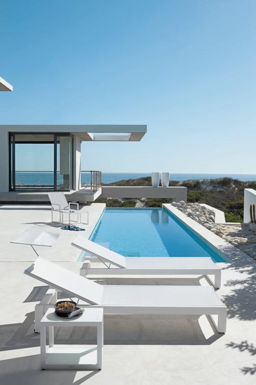 MNST689 Шезлонг лава f10 текстиль черный Manutti Fuse - Вид №3