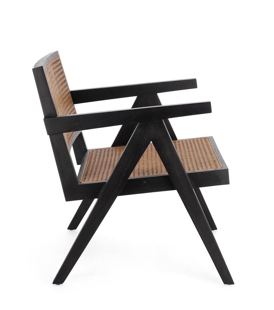 Венское кресло из тика и соломы с подлокотниками BIZZOTTO GALIA ARCH-00080717 - Вид №11