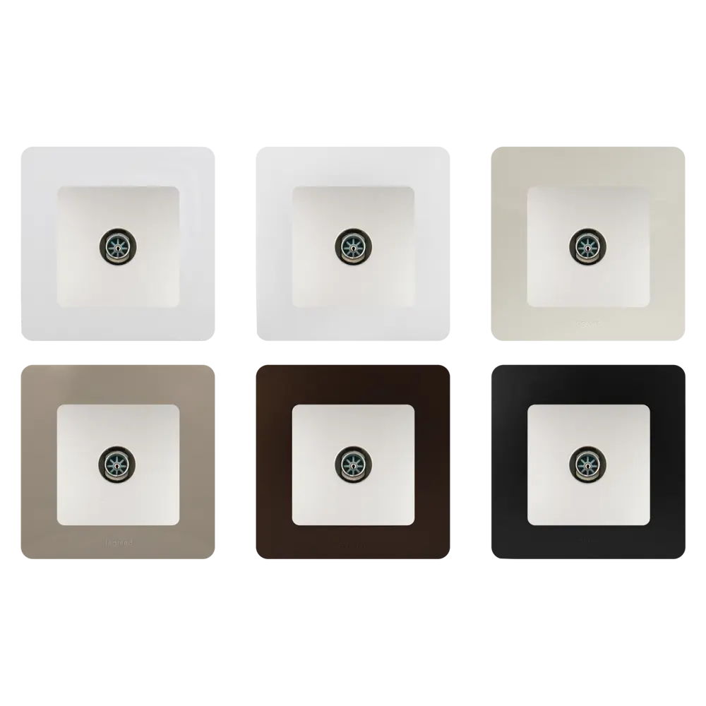 ТВ-розетка Legrand Etika для цифрового телевидения в алюминиевом исполнении 17356919 STLM-0008026 - Вид №1