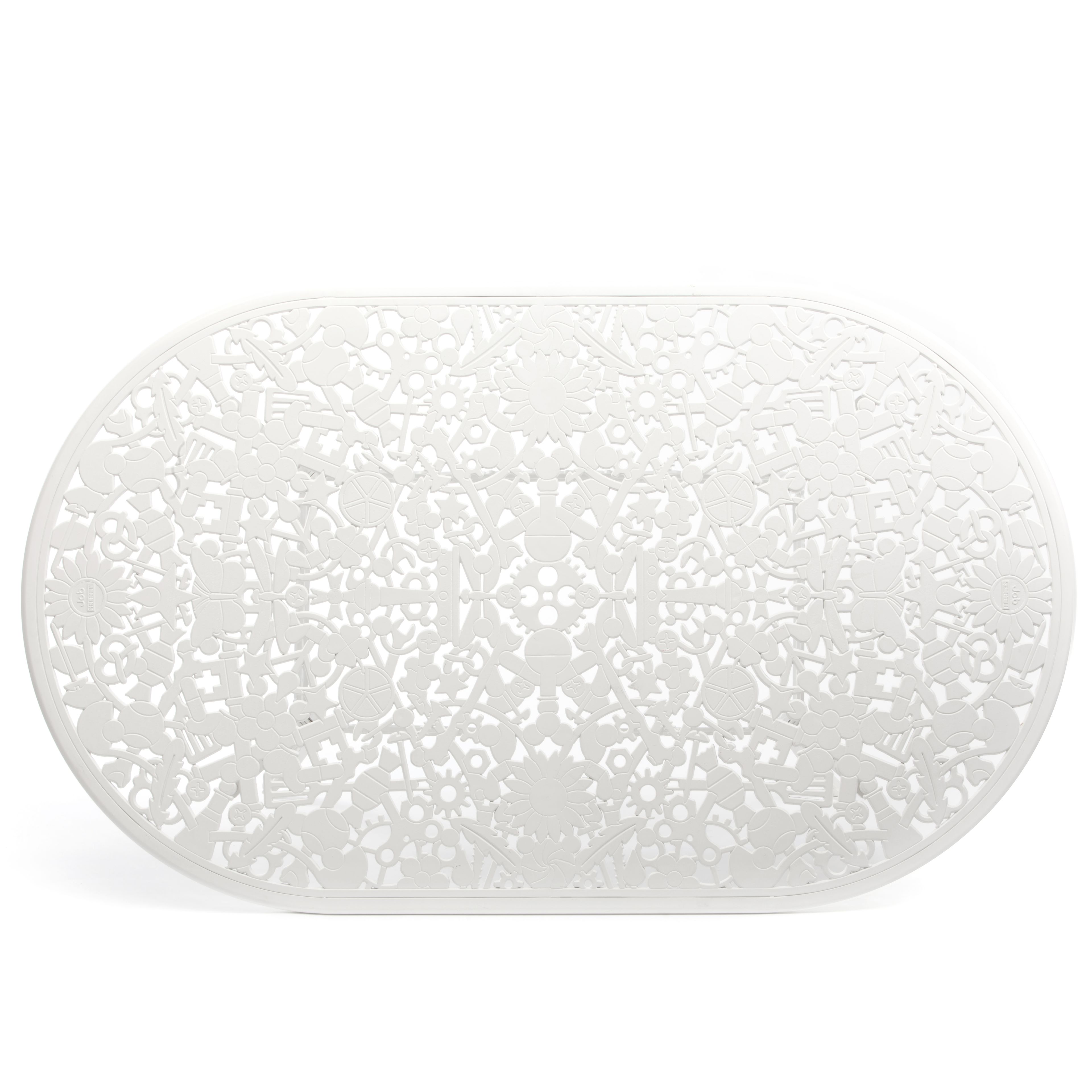 Алюминиевый овальный садовый стол Seletti Industry ARCH-00118103 - Вид №21