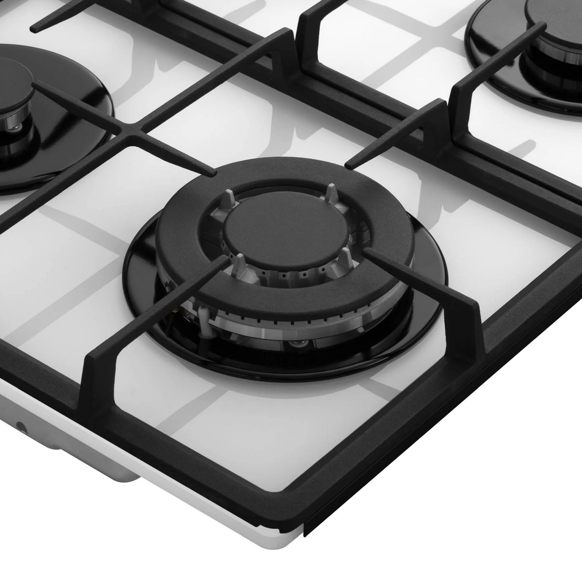 9168784 Газовая варочная поверхность Meferi MGH604WH GLASS POWER STDN-0110187 - Вид №8