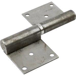 Петля гаражная правая 140x20x47 мм сталь цвет черный