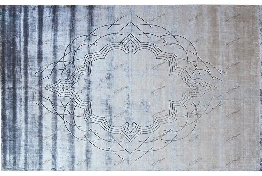 Arte di tappeti Прямоугольный коврик из вискозы ручной работы Dafè G217