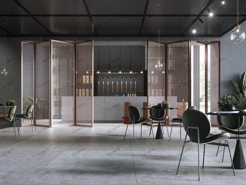 ANAUNIA Складная стенка из алюминия и стекла Freespace sun-id-1502553