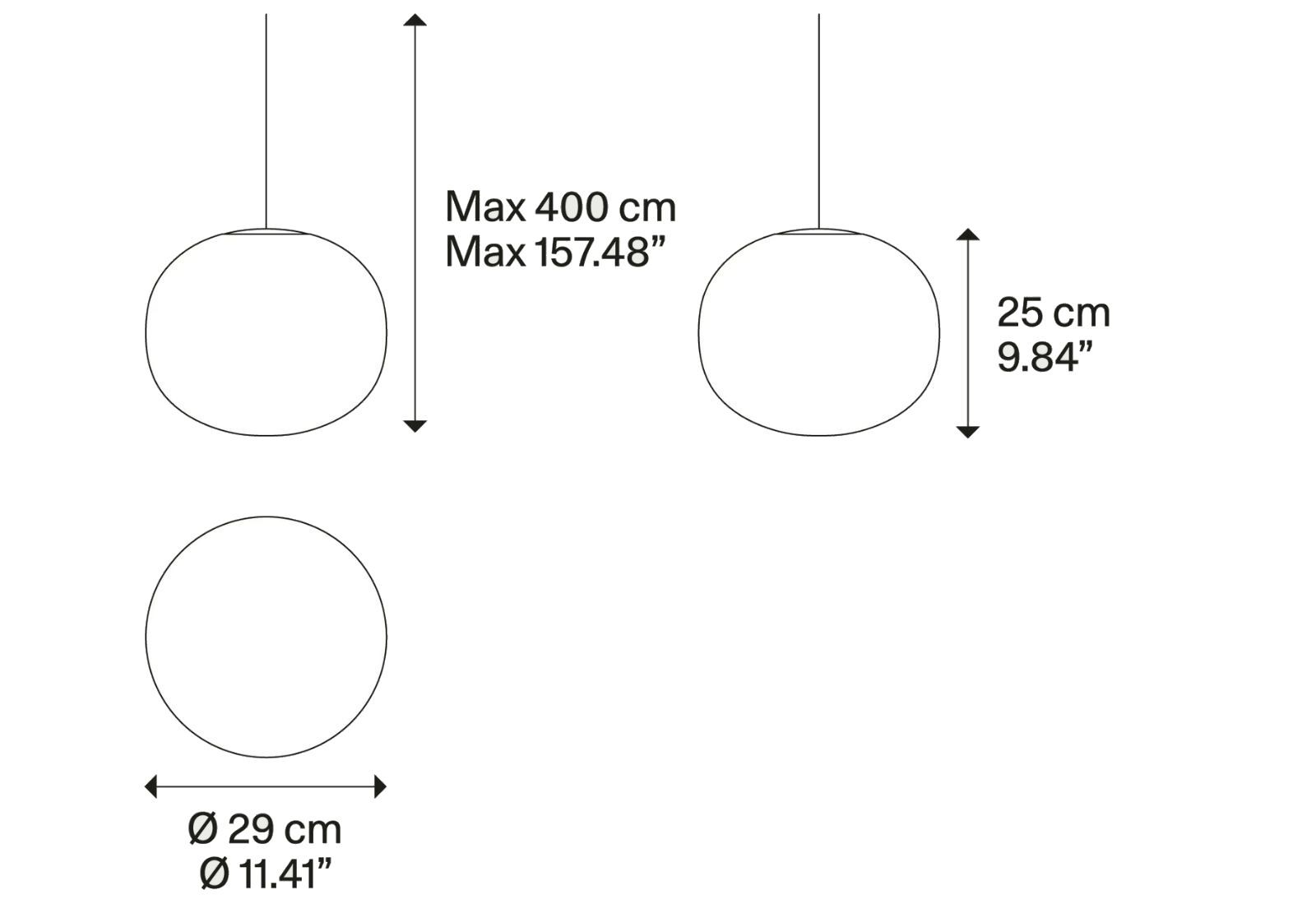 Выдувное стекло светодиодный подвесной светильник Lodes Volum ARCH-00085191 - Вид №13