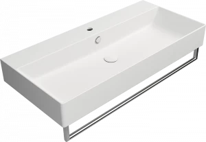 9423109 Подвесная раковина настенная овальная GSI ceramica  белая