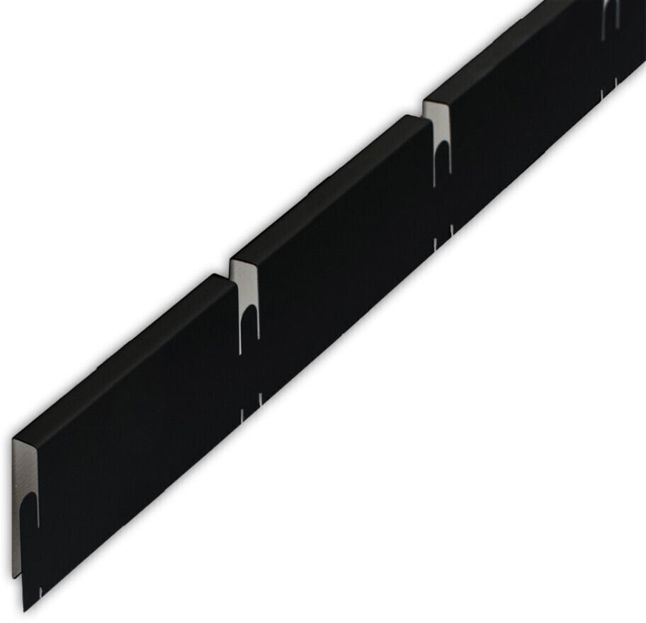 82151780 Профиль грильято папа 100x100x40 мм черный 0.6 м STLM-0020496 АЛБЕС