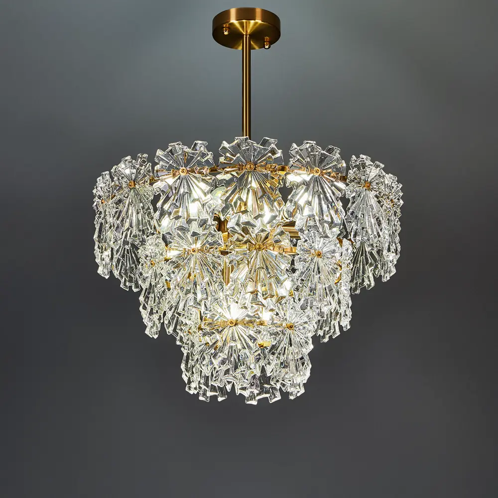 Люстра DE CITY Бриз 8 - хрустальная потолочная для гостиной и спальни 89379439 STLM-1394352 - Вид №1