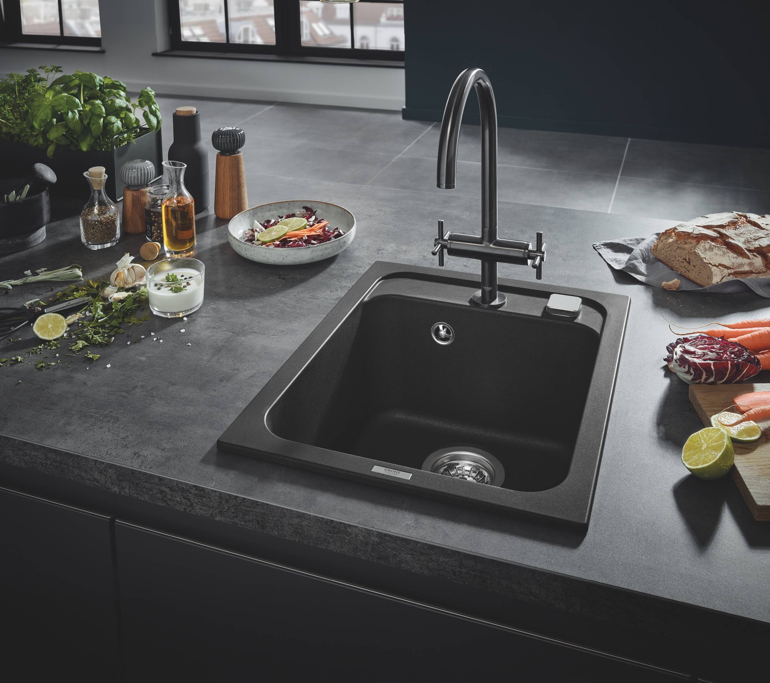 Смеситель для кухни GROHE Atrio New, суперсталь (30362DC0) - Вид №3